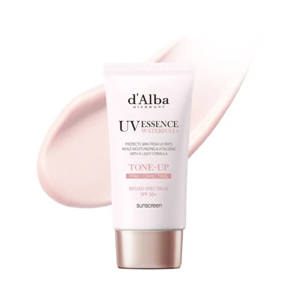 d'Alba Waterfull Tone-Up Sunscreen – واقي شمس مع تأثير تفتيح طبيعي