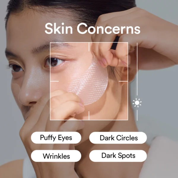 Jericho Rose Jelly Collagen Eye Patch – Vegan Under-Eye Reviver - Image 2