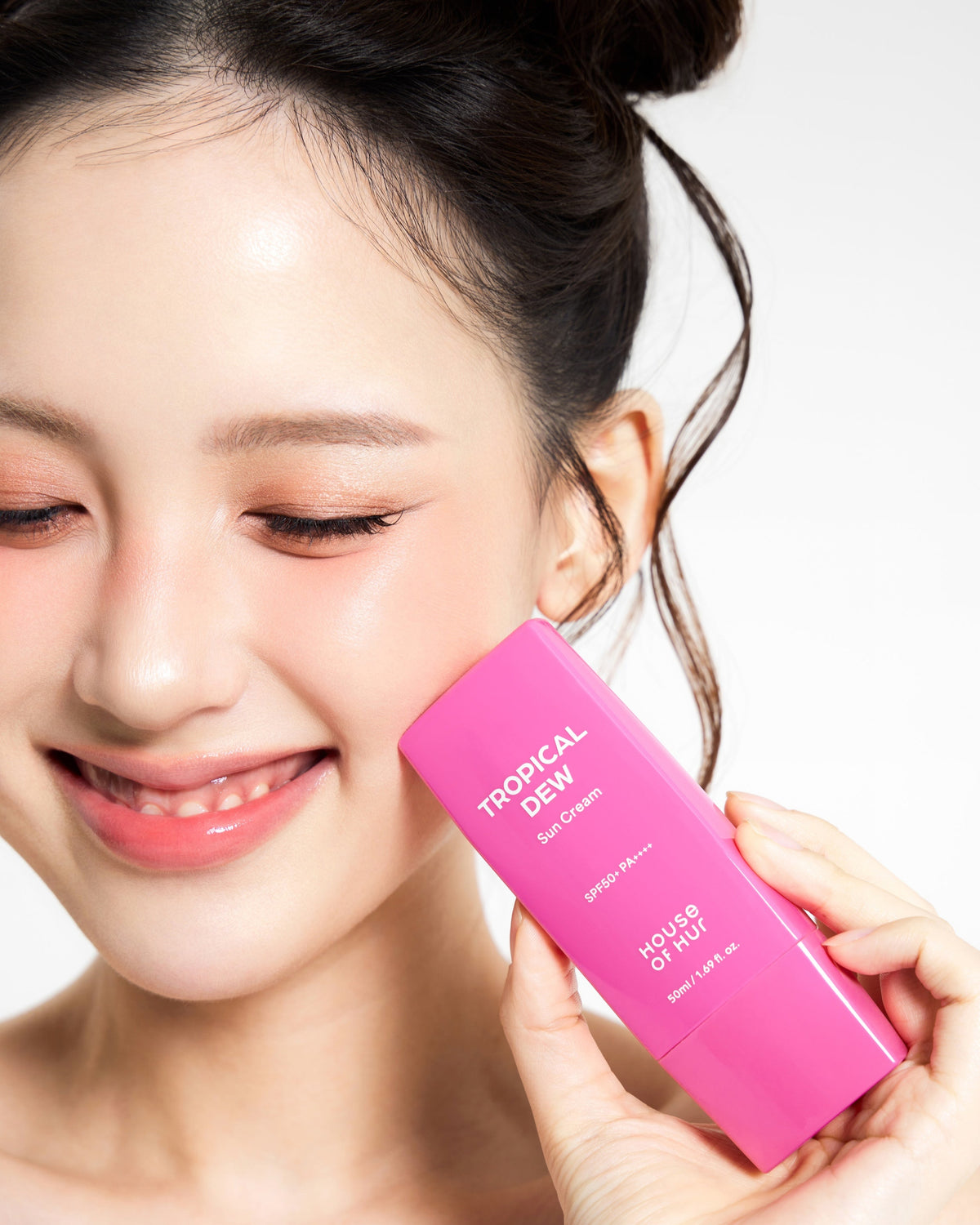 House of Hur – Tropical Dew Sun Cream SPF50+ PA++++ – 50ml - Image 3