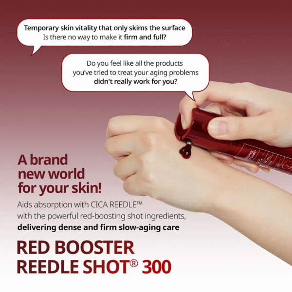 VT Cosmetics – Red Booster Reedle Shot 300 - Image 3