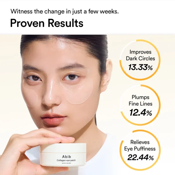 Jericho Rose Jelly Collagen Eye Patch – Vegan Under-Eye Reviver - Image 6