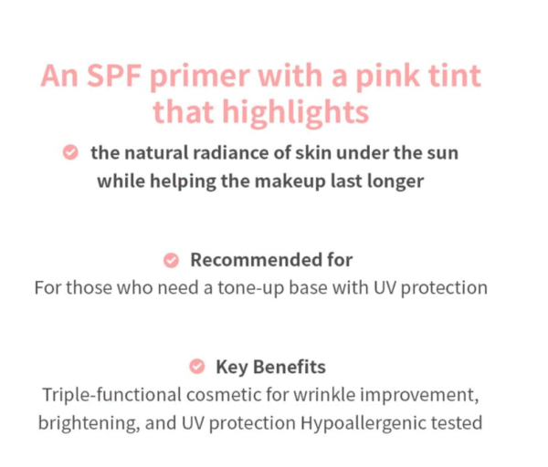 Pure Block Tone-Up Sun Base SPF 50+ PA+++ – 50ml - Image 2
