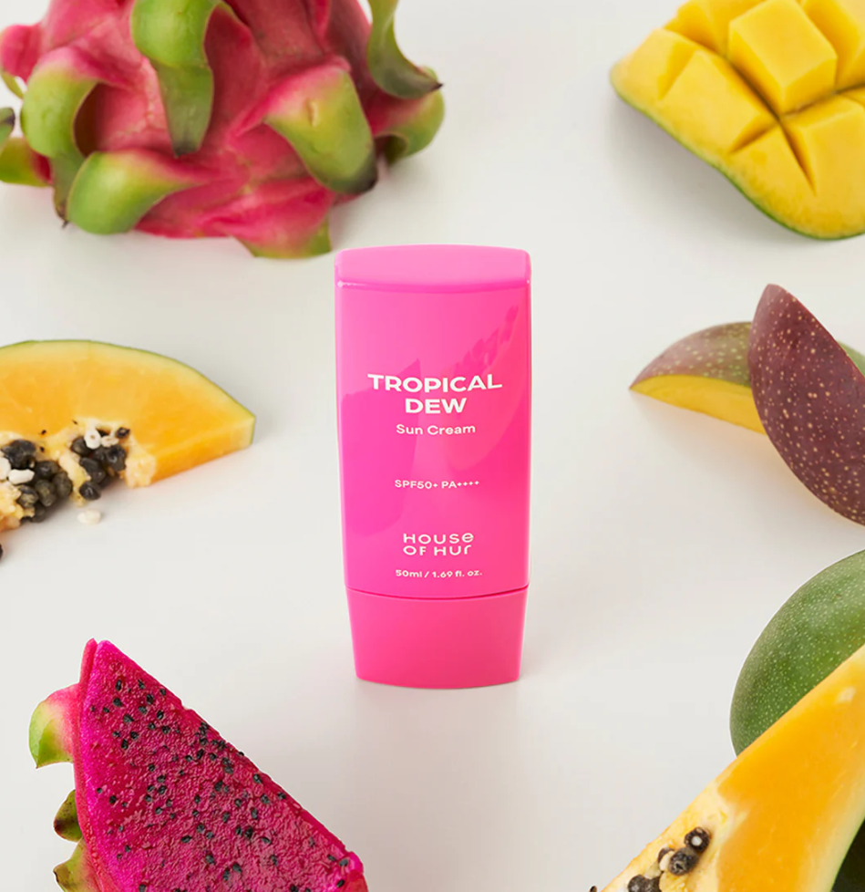 House of Hur – Tropical Dew Sun Cream SPF50+ PA++++ – 50ml - Image 4
