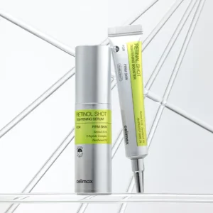 Celimax – Retinol Shot Tightening Serum 30ml & Retinal Shot Tightening Booster 15ml – مجموعة شد البشرة المتكاملة