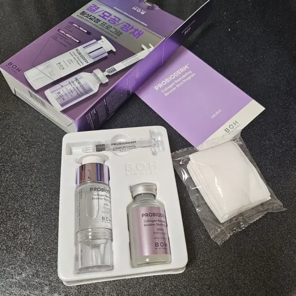 BIOHEAL BOH – Probioderm Collagen Remodeling Booster Shot Program Set (2 Steps + Applicator) - Image 5
