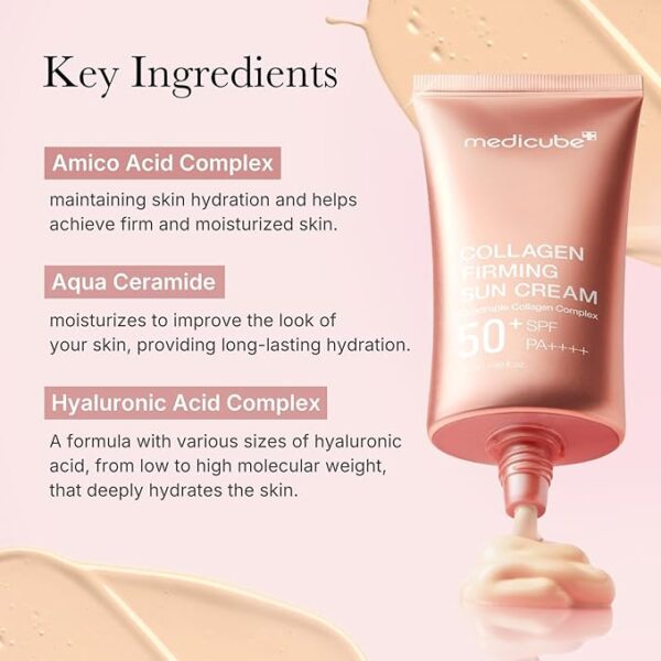 Medicube - Collagen Firming Sun Cream - Image 3