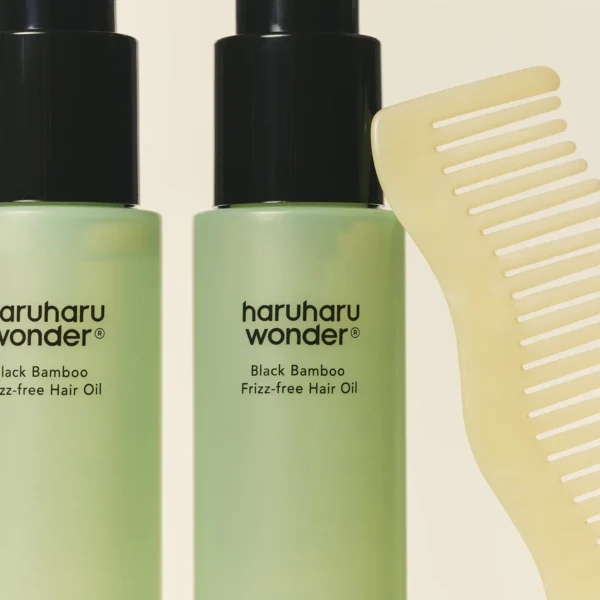 Haruharu Wonder - Black Bamboo Frizz-Free Hair Oil - Image 5
