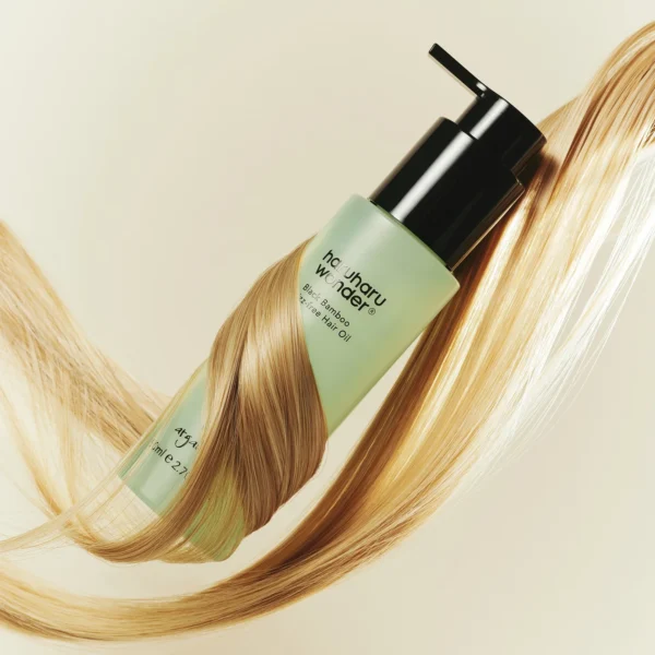 Haruharu Wonder - Black Bamboo Frizz-Free Hair Oil - Image 6