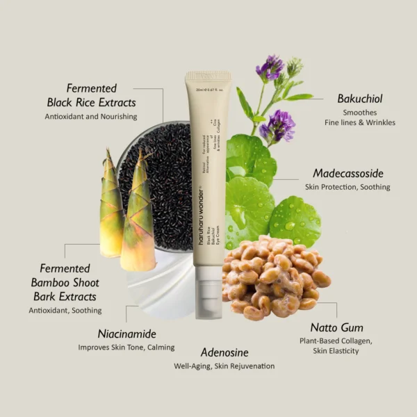 Haruharu Wonder - Black Rice Bakuchiol Eye Cream - Image 2