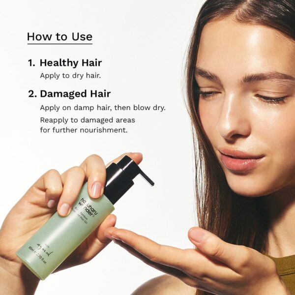 Haruharu Wonder - Black Bamboo Frizz-Free Hair Oil - Image 2
