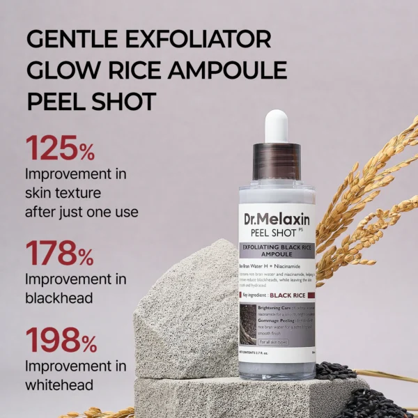 Dr. Melaxin – PeelShot Rice Ampoule - Image 3