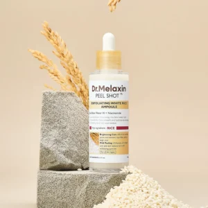Dr. Melaxin – Peel Shot Glow White Rice Ampoule (80ml)