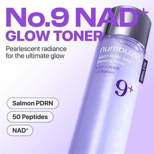 Numbuzin – No.9 NAD+ PDRN Glow Boosting Toner - Image 2