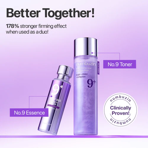 Numbuzin – No.9 NAD+ PDRN Glow Boosting Toner - Image 4