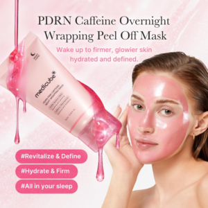 Medicube – PDRN Pink Caffeine Night Wrapping Mask